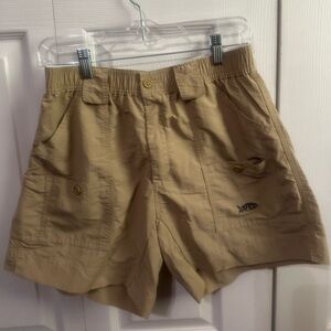 AFTCO Khaki Tan Men’s Fishing Shorts